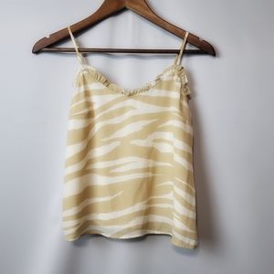 June and Hudson striped cami crop top